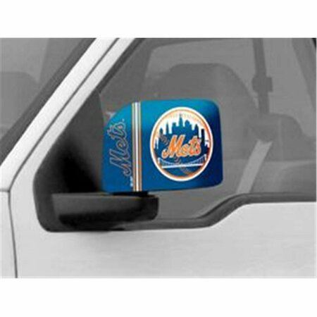 SIGNED AND SEALED New York Mets Mirror Cover - Large SI3343117